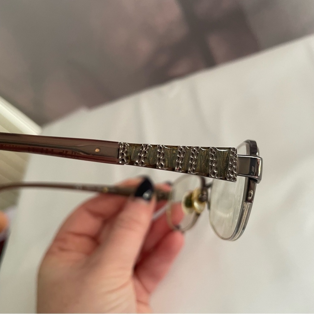 Nine West NW1041 211 EYEGLASS FRAMES 52-18 Glasses Brown